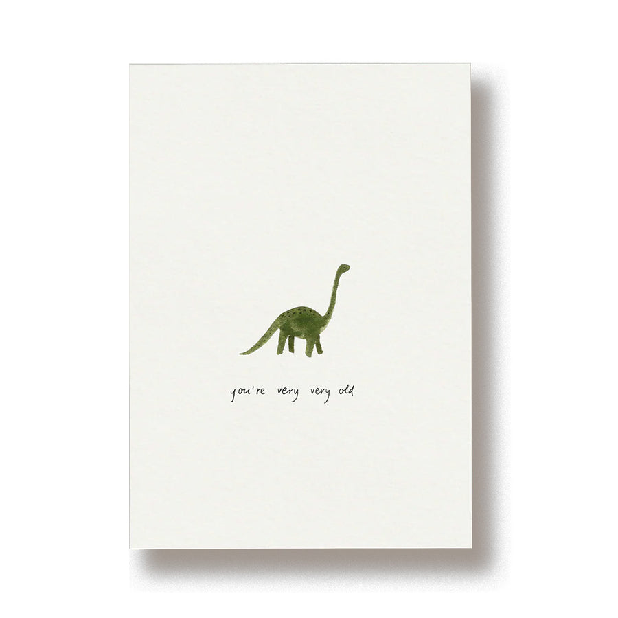 Dino - You're very old