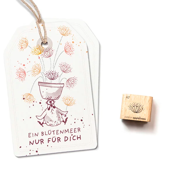Mini Stempel Flower 62