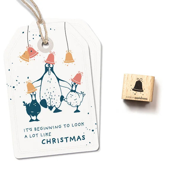 Mini Stempel Kerstbel 3