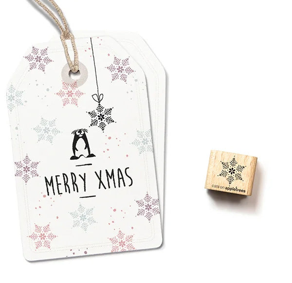 Mini Stempel Sneeuwvlok 2