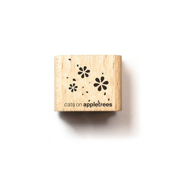 Mini Stempel bloemenwolk