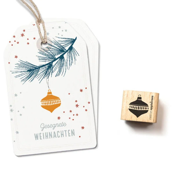 Stempel kerstbal 3