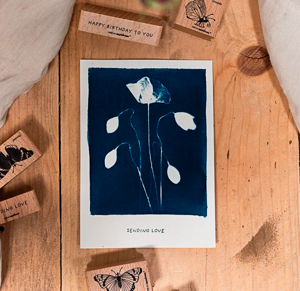 Stempel 'Sending Love'