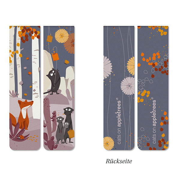 Magnetische bladwijzers (set nr.10, 2 stuks)