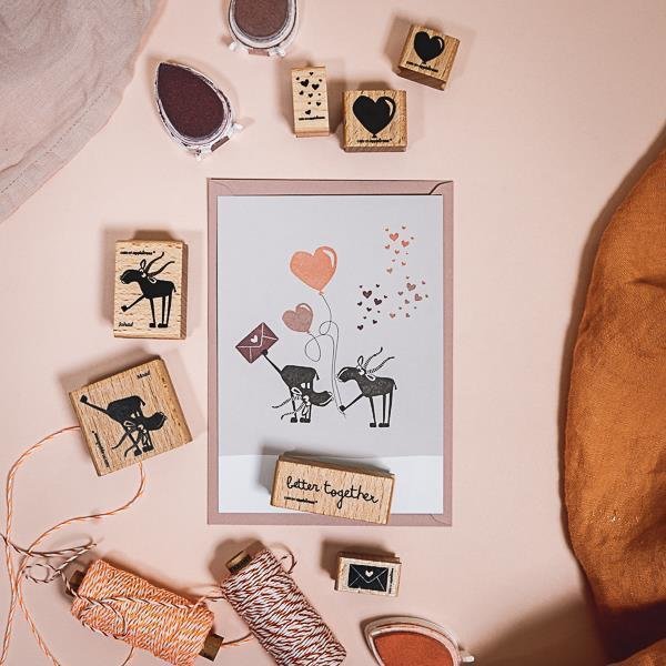 Stempel liefdesbrief