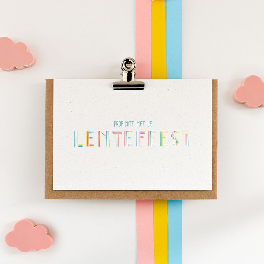 Lentefeest pastel